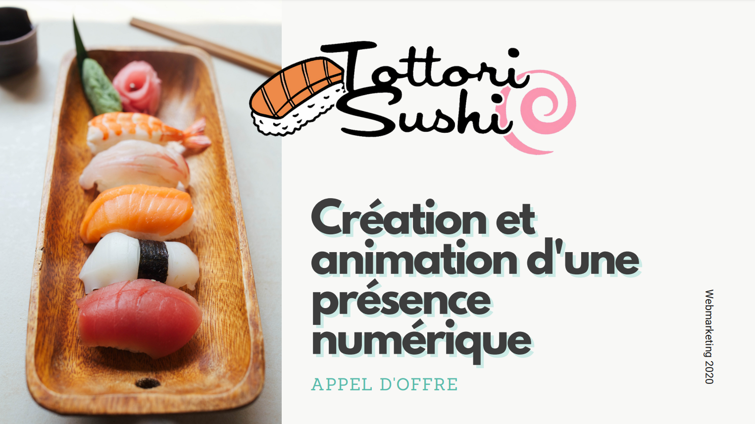 Création et animation d’une présence numérique (novembre 2020)